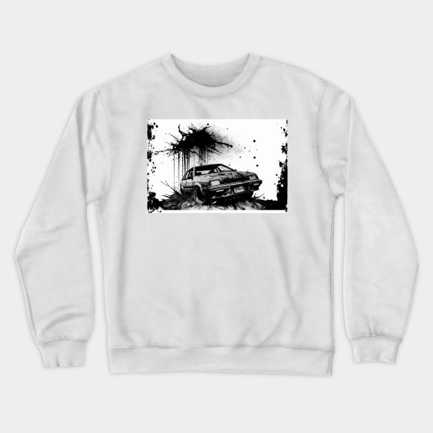 Grunge Prizm Crewneck Sweatshirt by TortillaChief